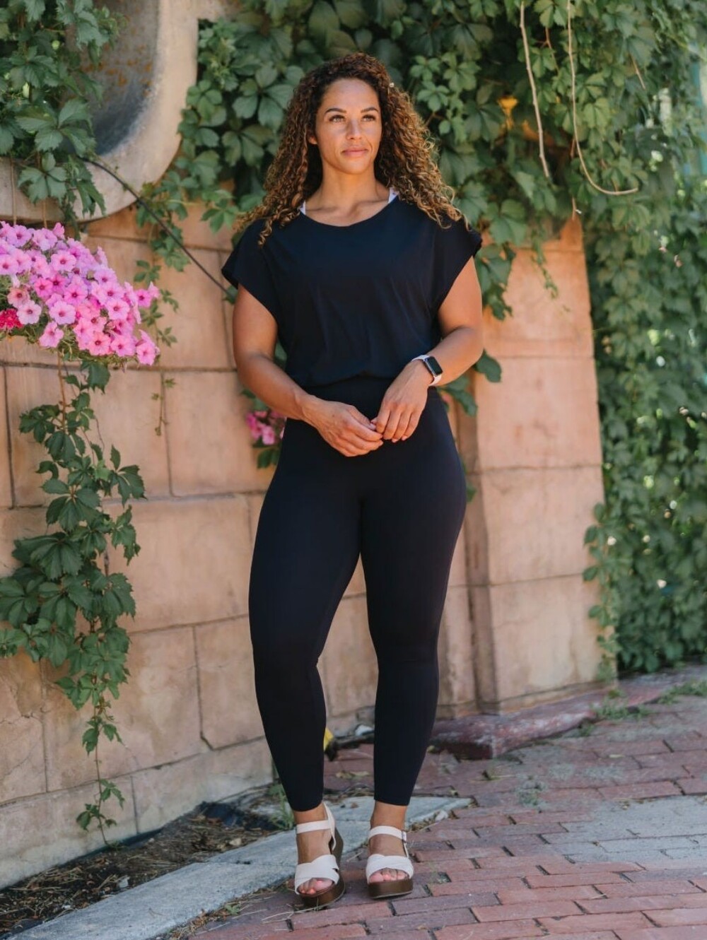 Zyia Black SoHo Jumpsuit - Picture 1 of 3